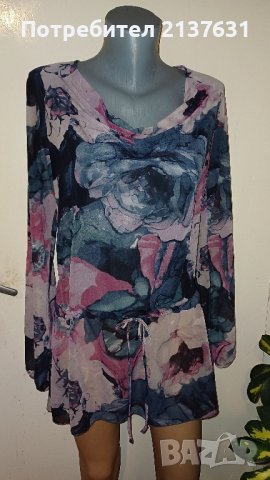 ДАМСКА БЛУЗА Размер М  / L , снимка 1 - Блузи с дълъг ръкав и пуловери - 44219379