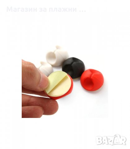 ДЪРЖАЧ ЗА КАБЕЛИ КОМПЛЕКТ ОТ 4 БР. - код 2105, снимка 4 - Други стоки за дома - 34225616