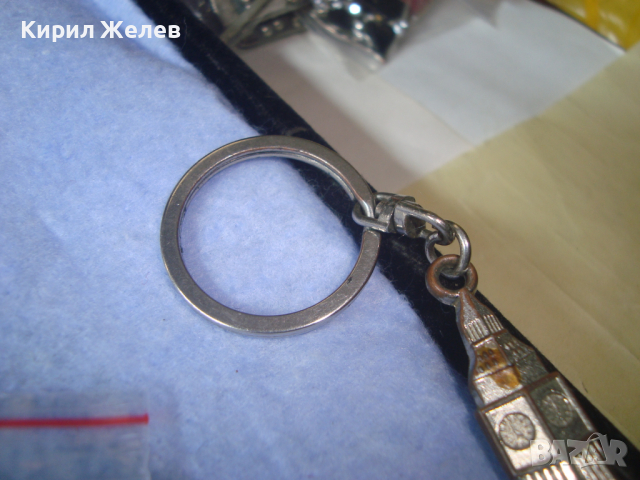 ЕЛЕГАНТЕН КЛЮЧОДЪРЖАТЕЛ ЕМАЙЛИРАН МЕТАЛЕН ЛОНДОН СУВЕНИР АНГЛИЯ ОМНИБУС 26132, снимка 7 - Други - 36228271