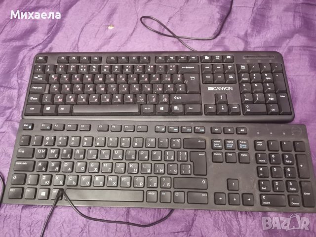 Комплект клавиатури,камера,слушалки, снимка 1 - Клавиатури и мишки - 39550320