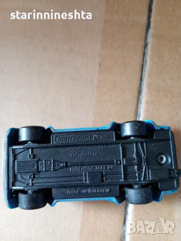 Fiat Abarth КОД синьо стар  мачбокс България български мачбокс количка метални колички , снимка 6 - Колекции - 48927903