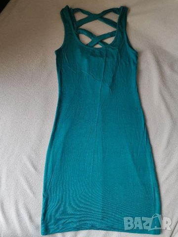 Лятна рокля без ръкави с гол гръб, снимка 1