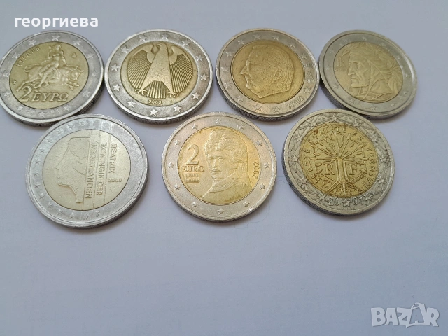 монети за попълване на колекции 2евро, снимка 2 - Нумизматика и бонистика - 53735056