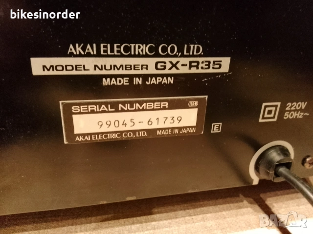 AKAI GX-R35 перфектен , снимка 5 - Декове - 53019523