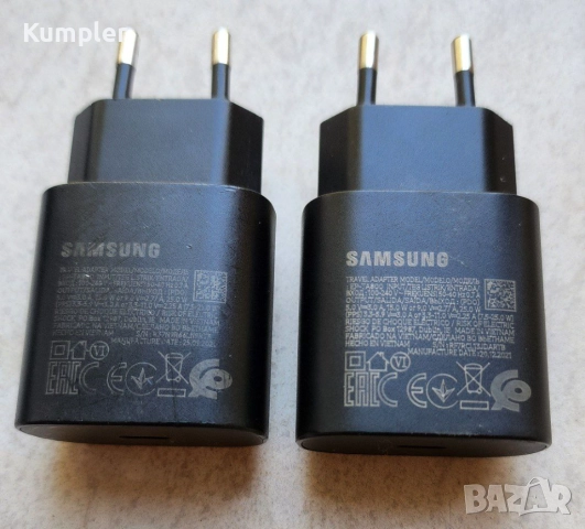 Оригинален Samsung Super Fast Charging адаптер 25W, снимка 2 - Резервни части за телефони - 51506886