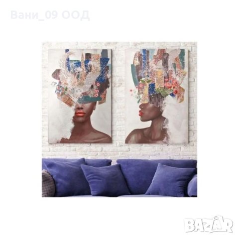 120см! Ефектна картина в 2 десена