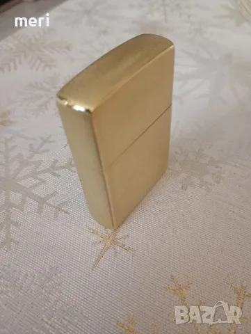 Zippo Brass Gold Dust, снимка 5 - Запалки - 56132971