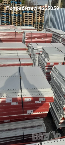 метални плоскости за стилажи, щандове за плодове и зеленчуци, снимка 8 - Стелажи и щандове - 52461957