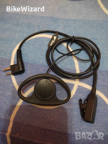 HYS 2-Way Radio Earphone Headset за Motorola слушалка за двупосочно радио НОВО, снимка 1 - Друга електроника - 41938318