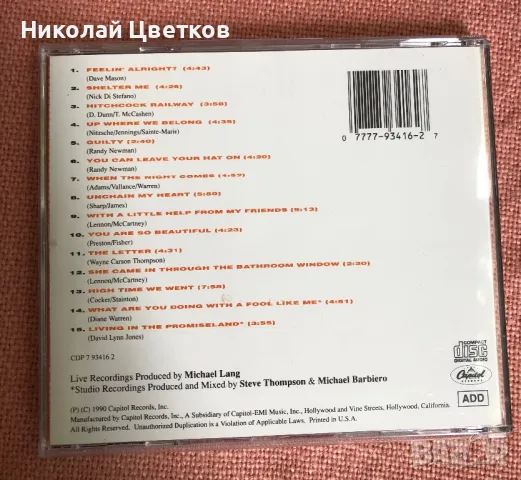 Joe Cocker CD- Live concert, снимка 2 - CD дискове - 50143552