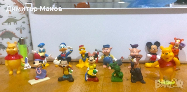 Стари играчки от Kinder - лъвчета и хипопотами, снимка 5 - Фигурки - 53529679