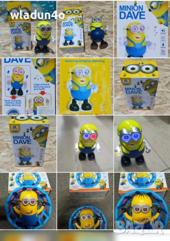 Танцуващ светещ музикален миньон -22лв,26лв, снимка 1