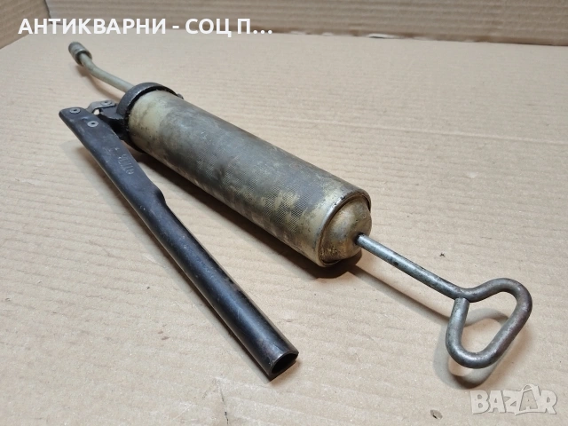 Стар Соц Такаламит, Гресьор, Шприц. / НОМЕР 1714., снимка 4 - Антикварни и старинни предмети - 53849347