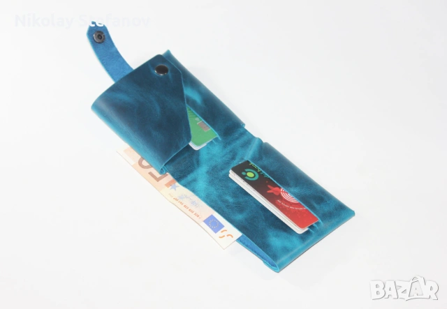 Хоризонтален оригами портфейл, снимка 2 - Портфейли, портмонета - 53418093