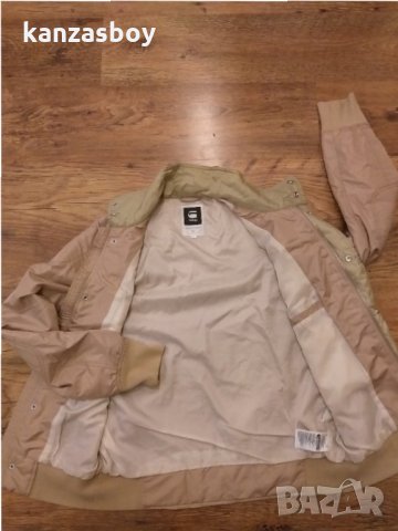 g-star sandhurst bomber - страхотно мъжко яке КАТО НОВО, снимка 9 - Якета - 34775777