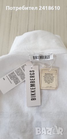 Dirk Bikkembergs Stretch Mens Full Zip Size M НОВО! ОРИГИНАЛ! Мъжкo Горнище!, снимка 16 - Спортни дрехи, екипи - 41963874
