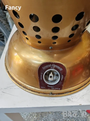 Отоплителна вентилатор на печка от 50 те години, снимка 3 - Антикварни и старинни предмети - 51330648