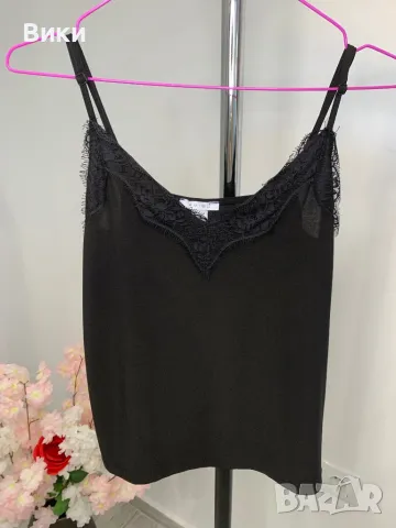 Потник с дантела размер S, подходящ и за М, снимка 4 - Потници - 50086015