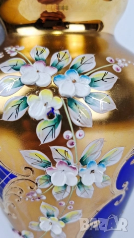 Ваза Бохемия, снимка 4 - Вази - 52091265