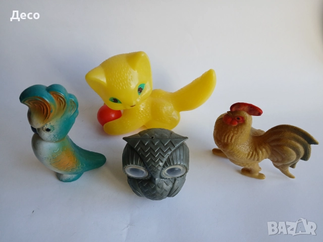 Стари руски играчки,кукли мека пластмаса,твърда., снимка 2 - Колекции - 52523558