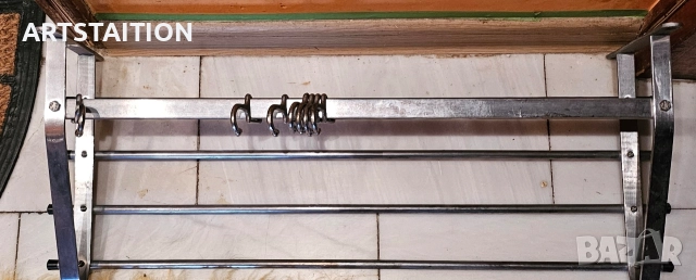 Поцинкована метална закачалка за антре и др. , снимка 2 - Портманта - 52910115