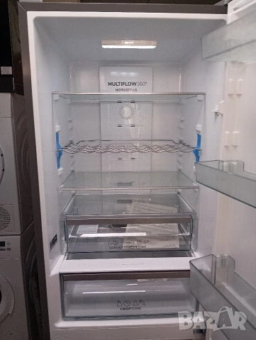 Чисто нов иноксов комбиниран хладилник с фризер Gorenje No Frost A+++ с две години гаранция!, снимка 3 - Хладилници - 53832749