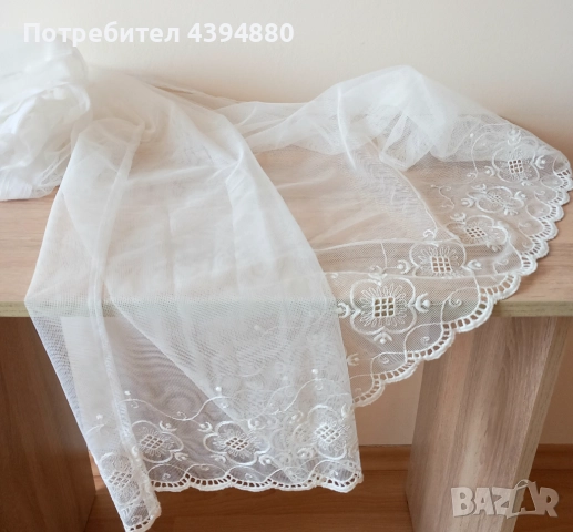 Малко перде от дантела , снимка 11 - Пердета и завеси - 52142351
