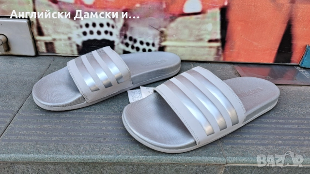 Английски оригинални чехли -Adidas, снимка 4 - Джапанки - 51709309