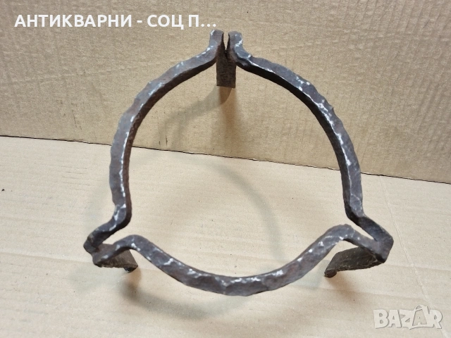 Стар Кован Сажек, Пиростия За Огнище. / НОМЕР 1626., снимка 3 - Антикварни и старинни предмети - 53670762