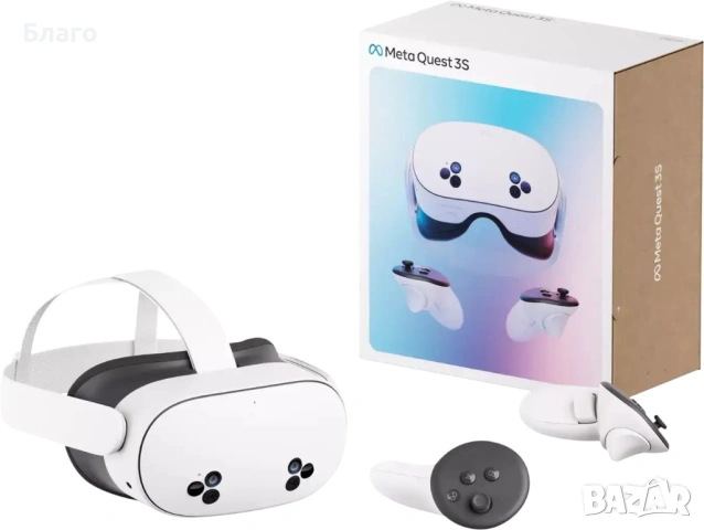 VR очила Meta Quest 3S, 128GB - нов с гаранция