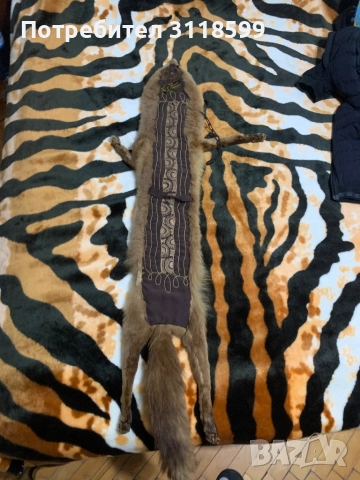 Цял пелет от лисица – естествен косъм, отлично състояние