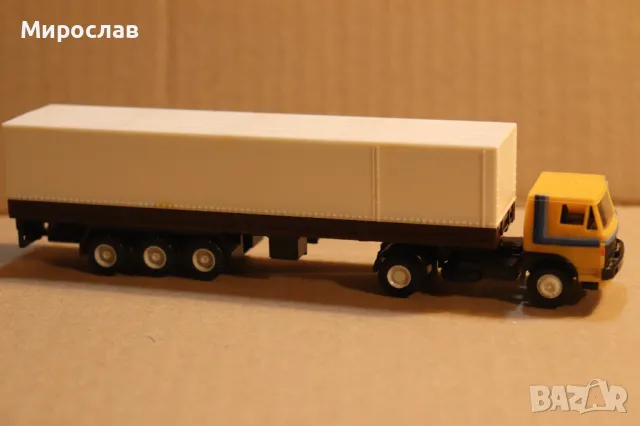 	IGRA 1:87 H0 LIAZ SKODA  КАМИОН ТИР ИГРАЧКА МОДЕЛ, снимка 4 - Колекции - 49298653