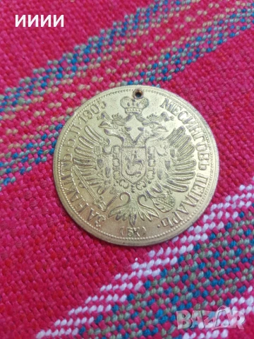 Месингов пендар за накит 8, снимка 2 - Антикварни и старинни предмети - 53778792