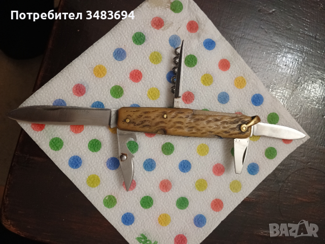 Френски джобен нож., снимка 5 - Ножове - 44701161