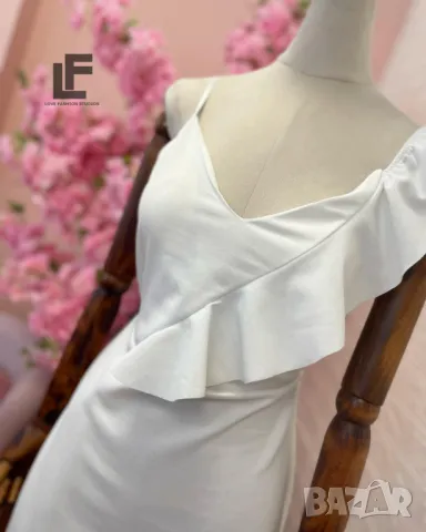 Рокля LFS Barbie White  , снимка 2 - Рокли - 50435254