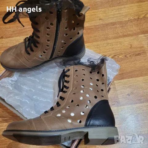 Neds  ботуши естествена кожа, снимка 2 - Дамски ботуши - 49418567
