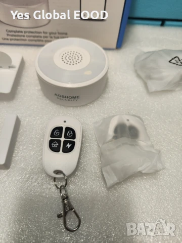 AGSHOME Безжична WiFi Алармена Система с 120dB Сирена и 5 Сензори, снимка 3 - Друга електроника - 50450182