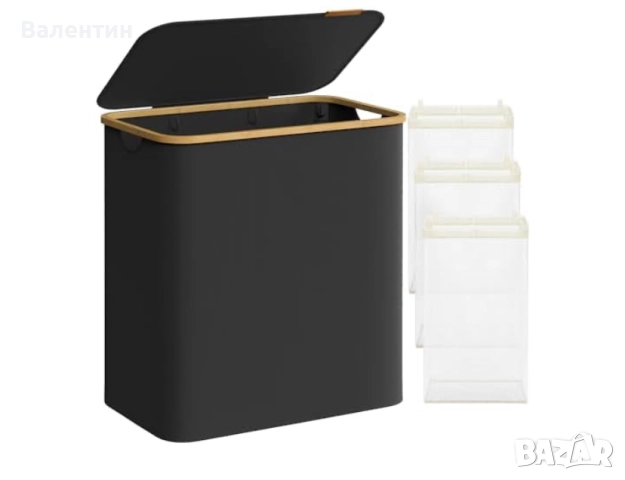 Кош за пране с 3 отделения