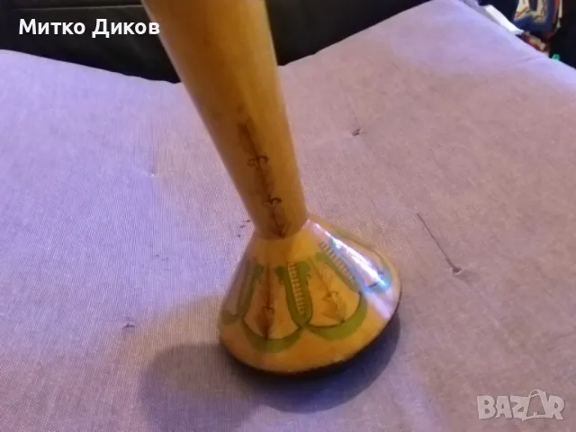 Дървена ваза от соца или двуго за сухи цветя-моливи и друго Н-178мм и фи 48 и 43 мм, снимка 8 - Декорация за дома - 49106013