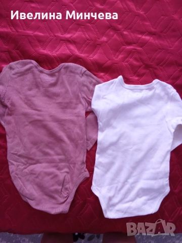 Боди с дълъг ръкав за момиче,размер 92, снимка 2 - Бодита за бебе - 51462112