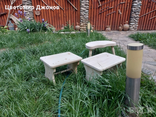 Дървено столче, снимка 7 - Мебели за детската стая - 48150822