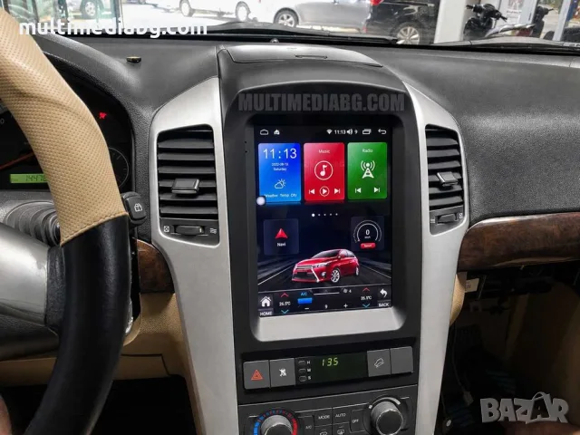 Chevrolet Captiva 2006 - 2012 9.7 Мултимедия Навигация Android, снимка 5 - Аксесоари и консумативи - 50165796