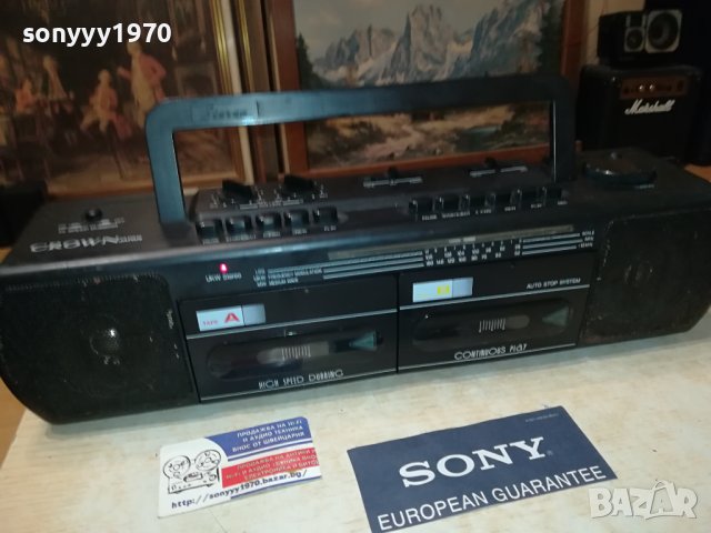 CROWN-КАСЕТОФОН 2407231130, снимка 2 - Радиокасетофони, транзистори - 41640765