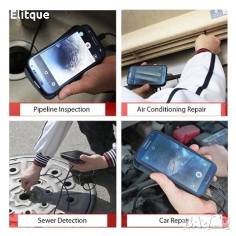 Камера ендоскоп за телефон 10 М, снимка 2 - Друга електроника - 53127623