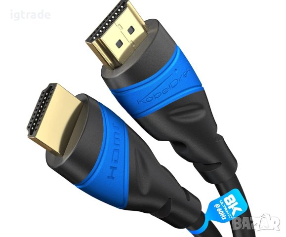 HDMI кабел 1.5 /2 метра - Ultra HD, 4K@120Hz/8K@60Hz, снимка 1 - Кабели и адаптери - 40384145