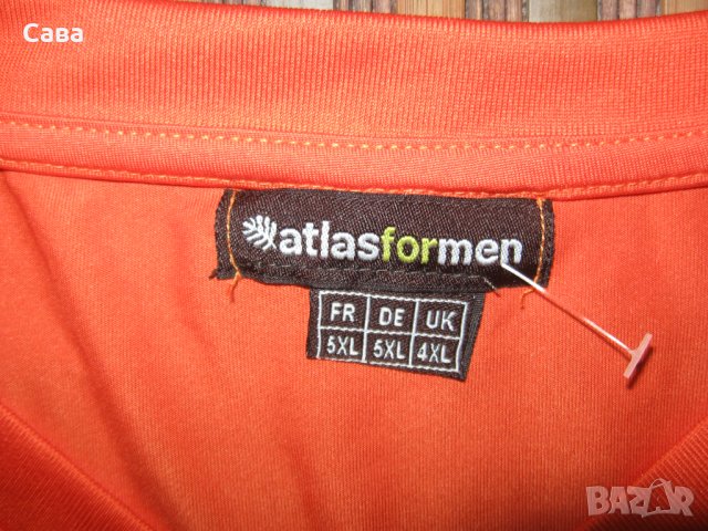 Тениски ATLAS  мъжки,4-5ХЛ, снимка 4 - Тениски - 42145157