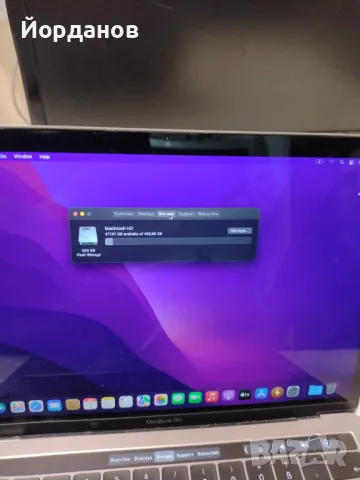 Apple Macbook Pro A1706 Core i7 / 16gb. ram./512gb.ssd, снимка 6 - Лаптопи за работа - 47328792