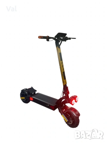 Електрическа тротинетка L22 с 48V литиева батерия, пробег до 50 км. и 11" гуми, снимка 3 - Велосипеди - 53664580