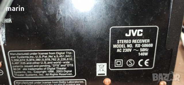 jvc , снимка 5 - Ресийвъри, усилватели, смесителни пултове - 35762019