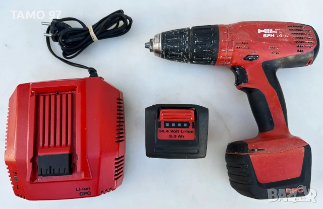 Hilti SFH 14-A - Трискоростен ударен винтоверт 14.4V, снимка 3 - Винтоверти - 53134018